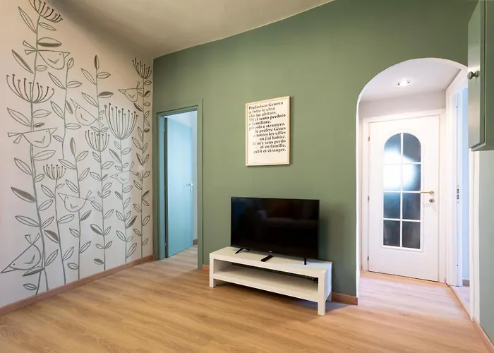 Apartman La Casa Del Gallo-acquario A 300 Metri-free Wi-fi Genova
